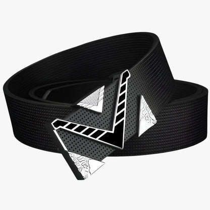 Isaac | Elegante Taillengürtel mit V-förziger goldener Schnalle