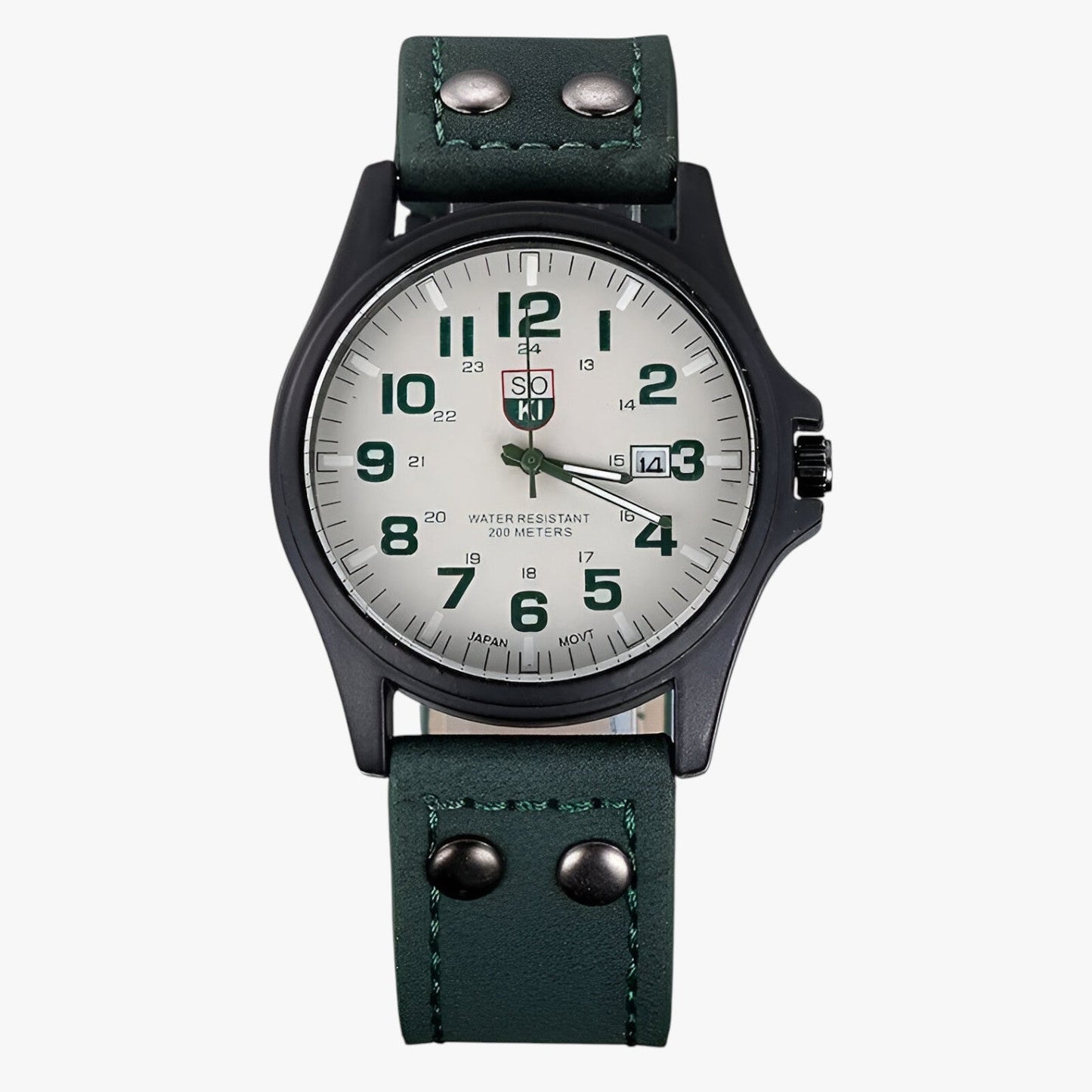 Claudio | Eleganz für den Alltag – Herrenarmbanduhr mit Datum und sportlichem Stil