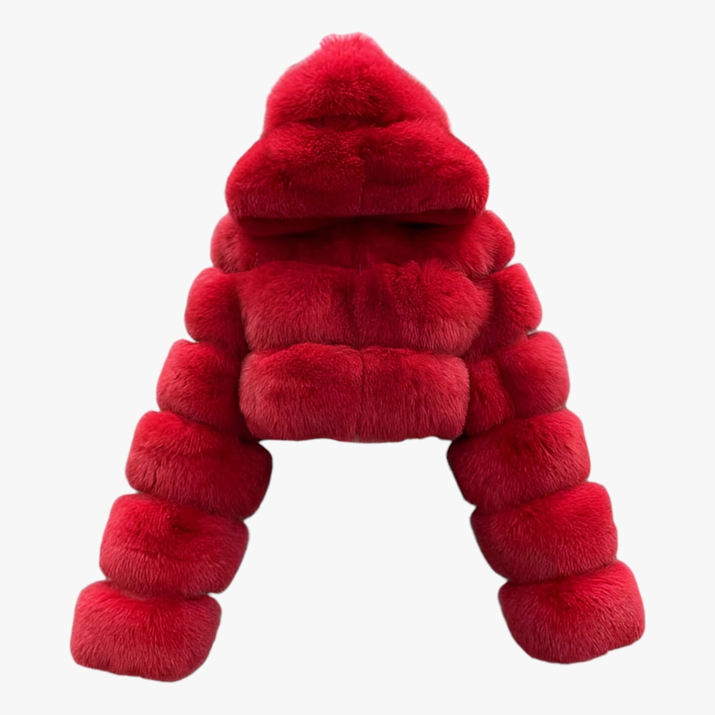 Weiche Kunstpelzjacke Schnee - Luxuriöse Wärme und Eleganz