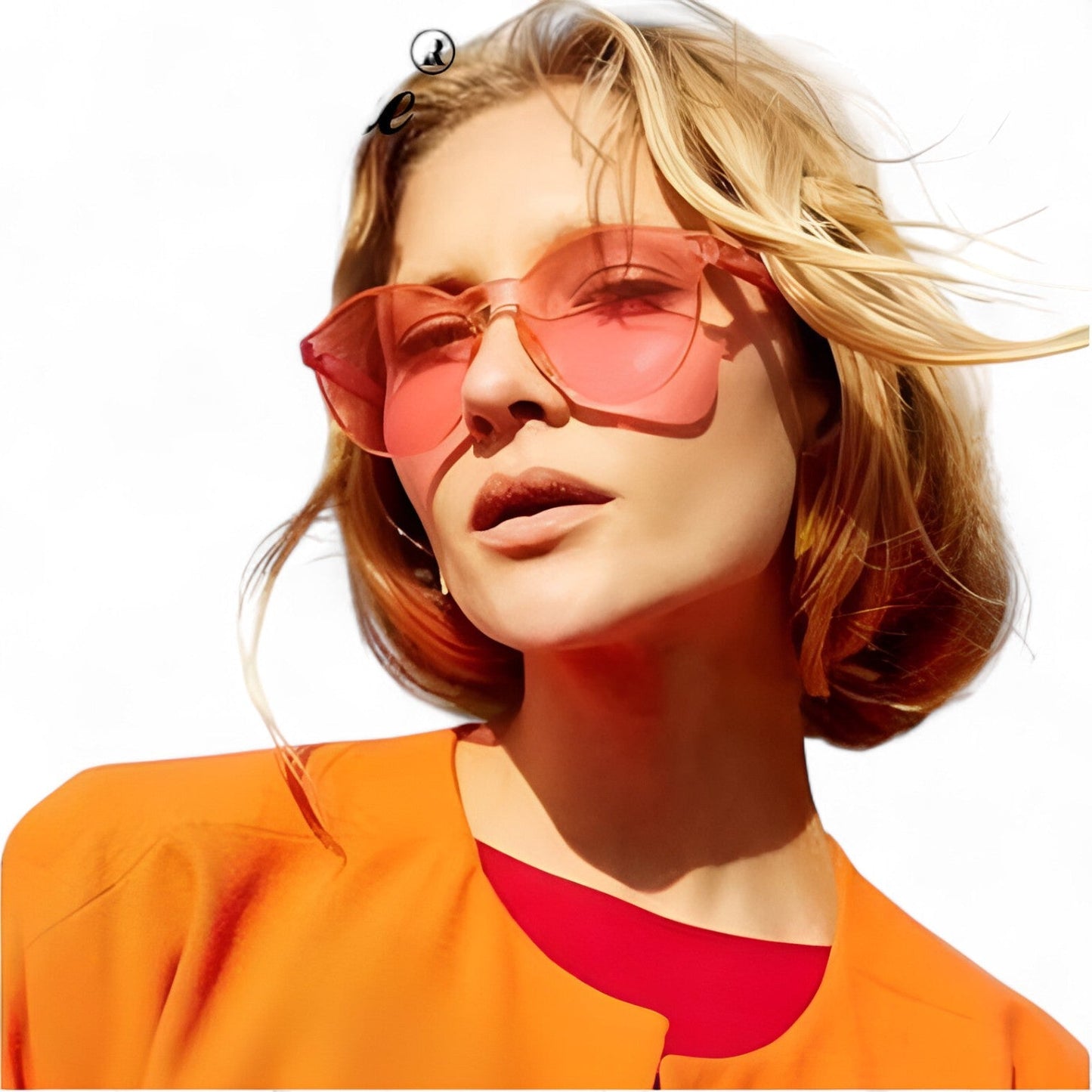 Skylar | Runde retro drahtlose Sonnenbrille