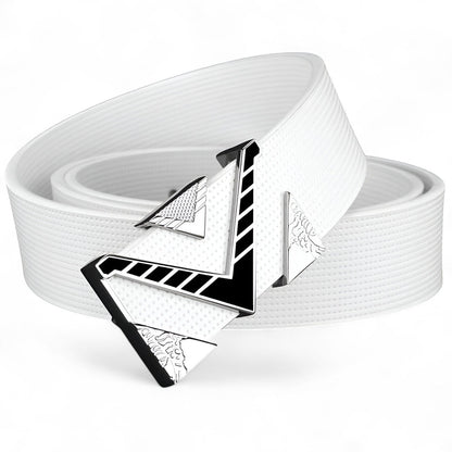 Isaac | Elegante Taillengürtel mit V-förziger goldener Schnalle