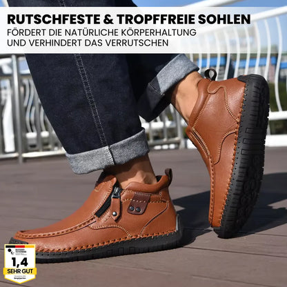 Ergonomische Leder-Schuhe zur Schmerzlinderung