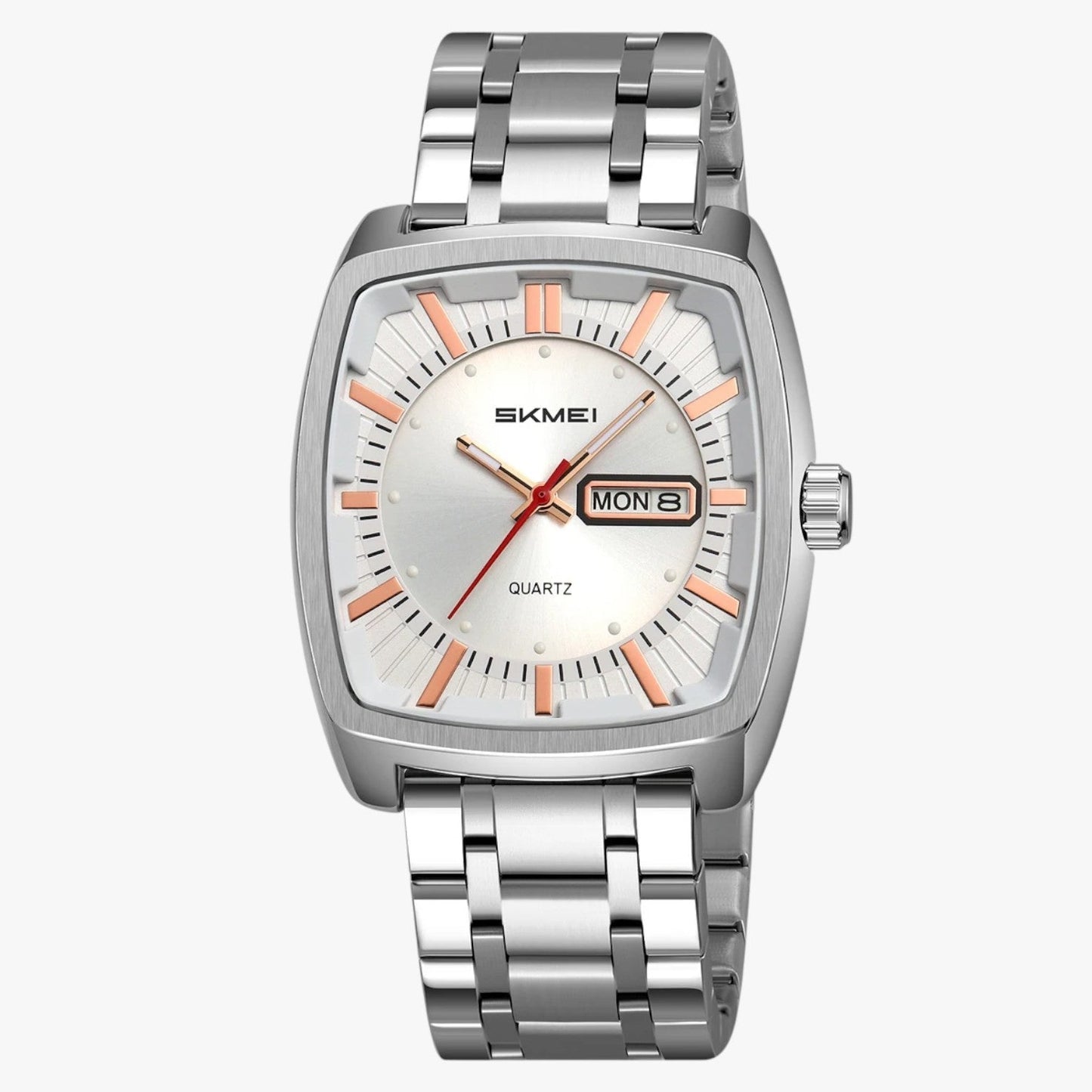 Alfred | Herrenarmbanduhr wasserdicht mit Datum und lumineszierendem Zifferblatt