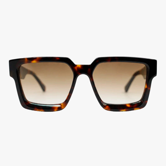 Eva | Quadratische Polarisierte Sonnenbrille im Retro-Luxusstil, moderner Komfort