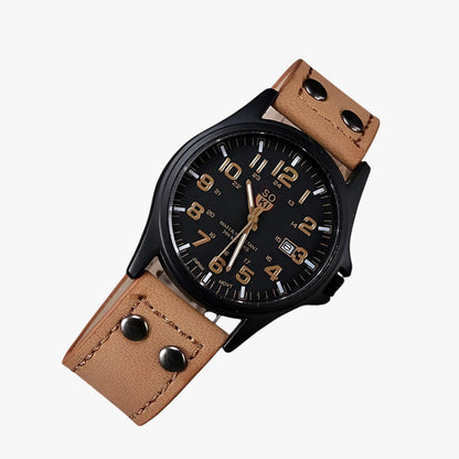 Claudio | Eleganz für den Alltag – Herrenarmbanduhr mit Datum und sportlichem Stil