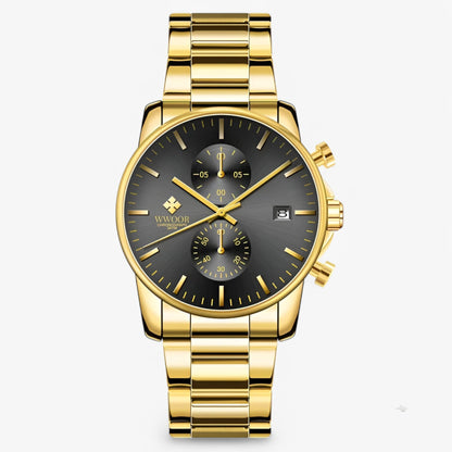 Marko | Leichter Chronograf aus rostfreiem Stahl