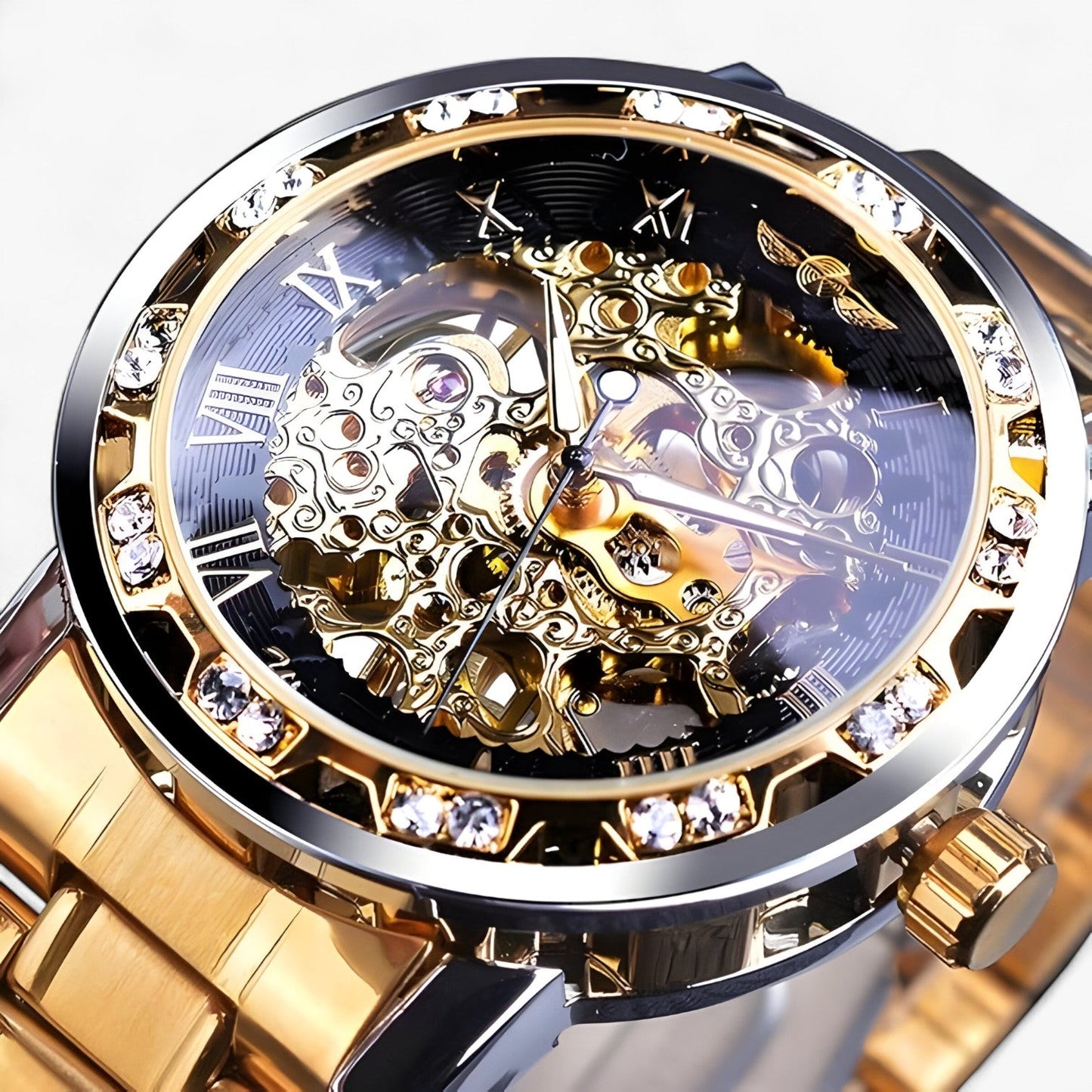 Diamant Uhr | Luxus Herrenarmbanduhr