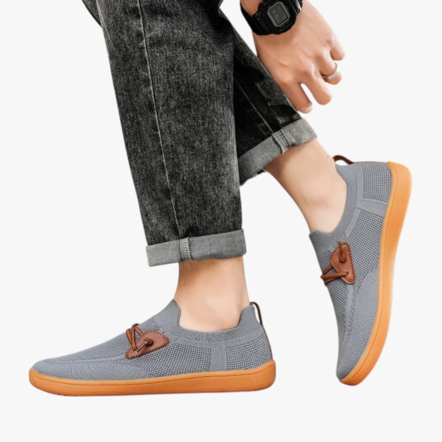 Matteo | Atmungsaktive Sneakers für Herren mit Breitzehen für Komfort im Freien