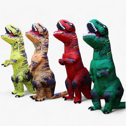 Aufblasbares T-Rex Kostüm - Spaß für Kinder und Erwachsene