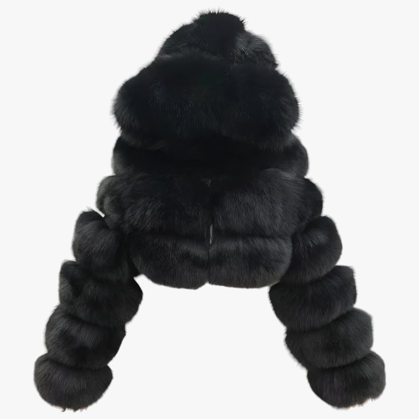 Weiche Kunstpelzjacke Schnee - Luxuriöse Wärme und Eleganz