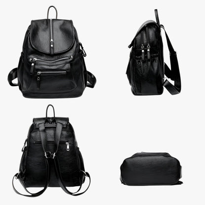 Raelynn | Zaini aus hochwertigem Leder im Vintage-Stil für Frauen und Mädchen
