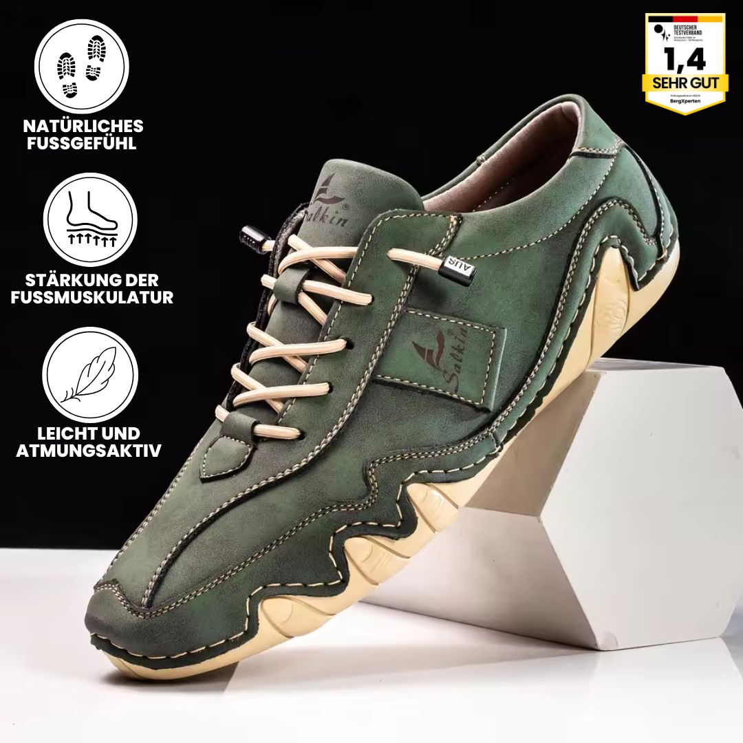 Ibex - ergonomischer, schmerzlindernder & wasserdichter Leder-Barfußschuh für Schwangerschaft & Nachgeburt