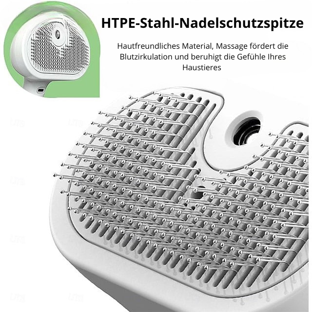 FluffSteam™ – Die weichste Dampfbürste für Ihr Haustier