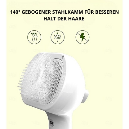 FluffSteam™ – Die weichste Dampfbürste für Ihr Haustier