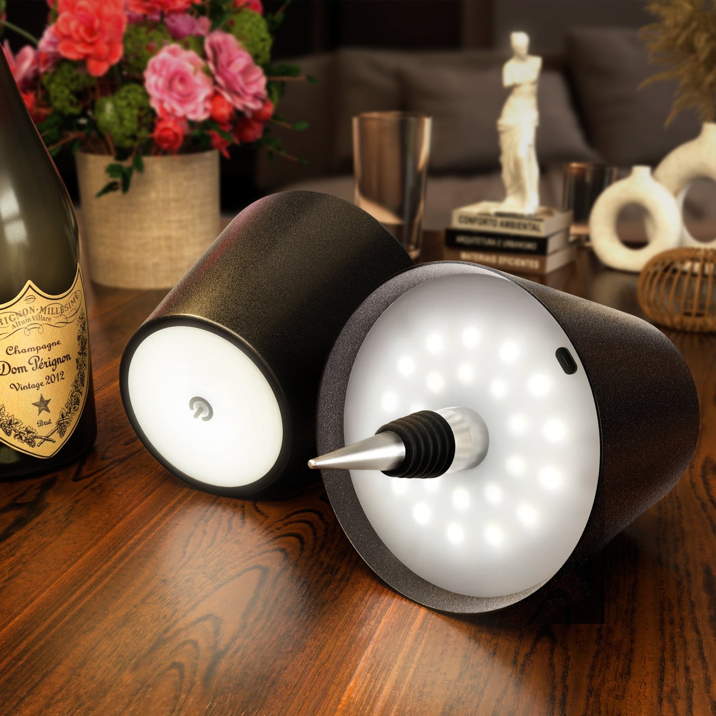 Tragbare Drahtlose Flaschenlampe