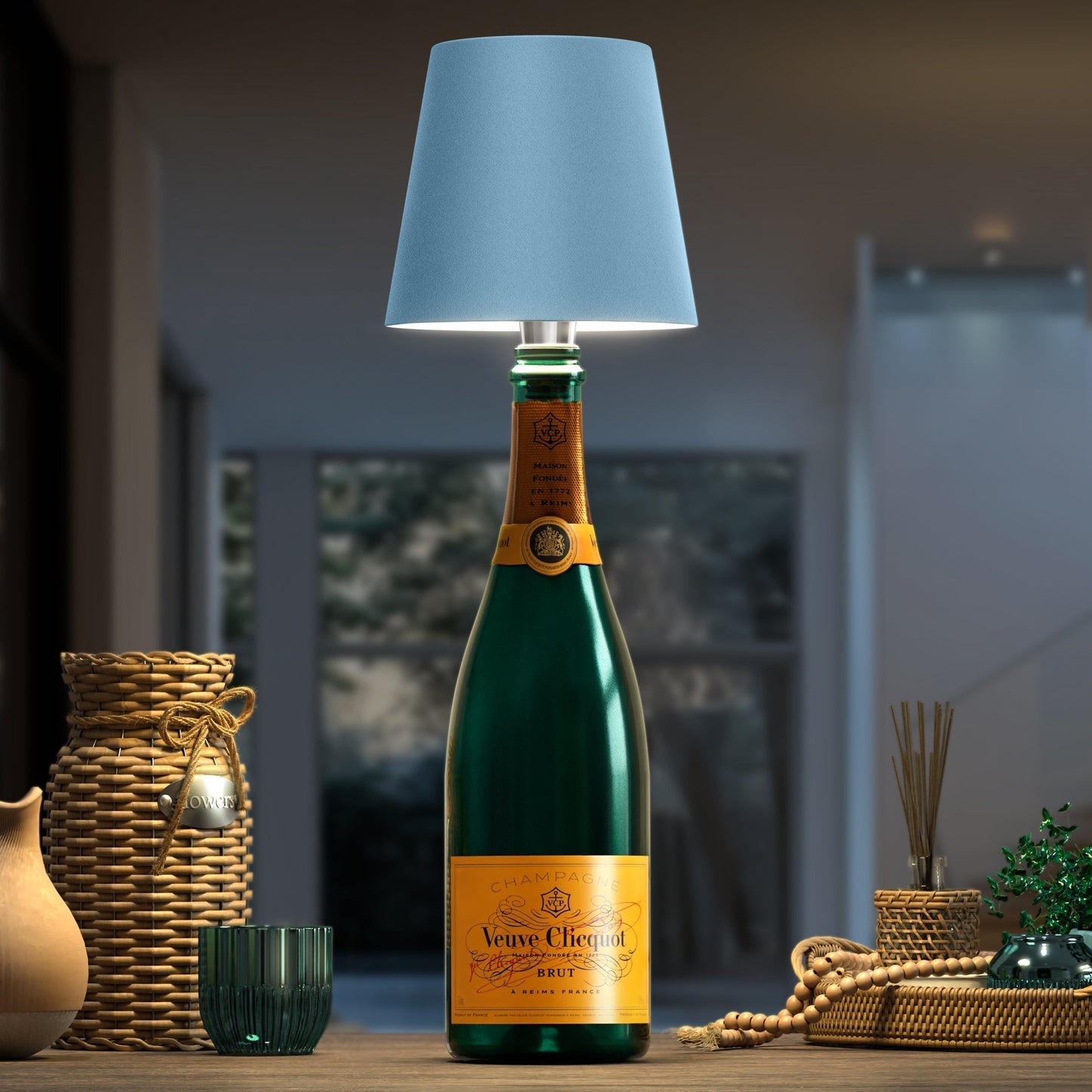 Tragbare Drahtlose Flaschenlampe