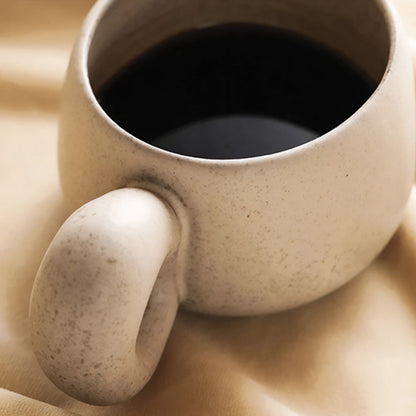 Louv Handgefertigte Steinbecher | Einzigartiges Keramikgeschirr