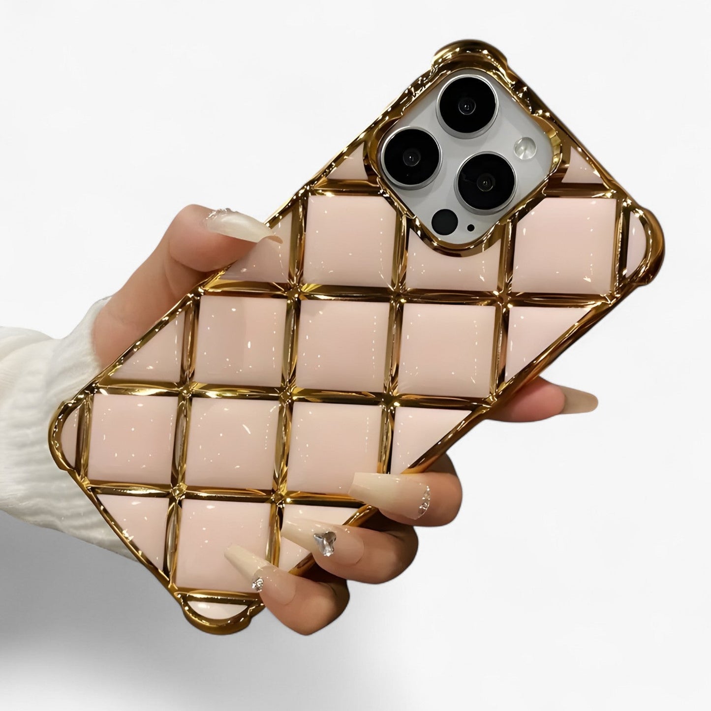 Elena | Luxus Diamanten Gitter Handyhülle