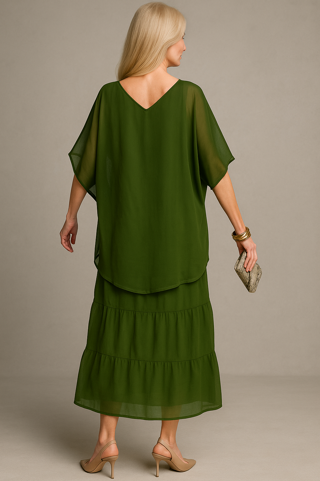 Palma | Maxikleid Damen Festlich A-Linie Elegantes Kleid