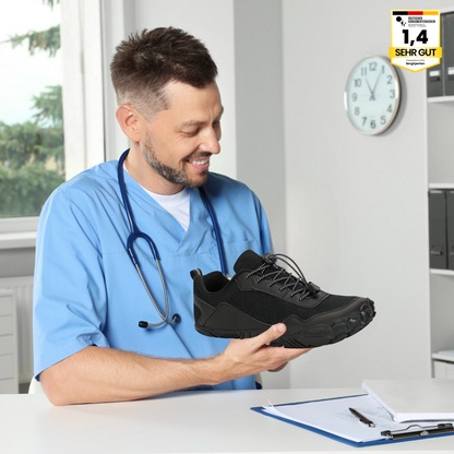 EarthWalk - orthopädischer & wasserdichter Barfußschuh für Herbst und Winter - Sonderaktion 1+1 Gratis