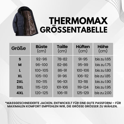 ThermoMax - Herren-Kapuzenjacke für den Winter
