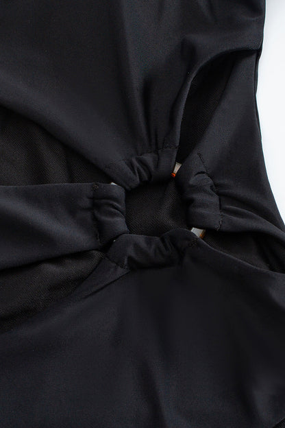 Ocean Whisper™ - Einteiliger Badeanzug mit Ringausschnitt