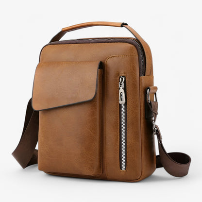 Prestige™ – Luxus Leder Schultertasche für Stil und Funktionalität