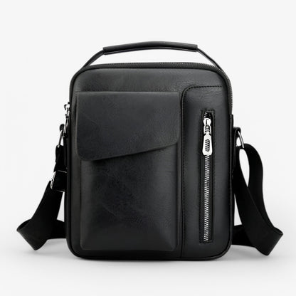 Prestige™ – Luxus Leder Schultertasche für Stil und Funktionalität