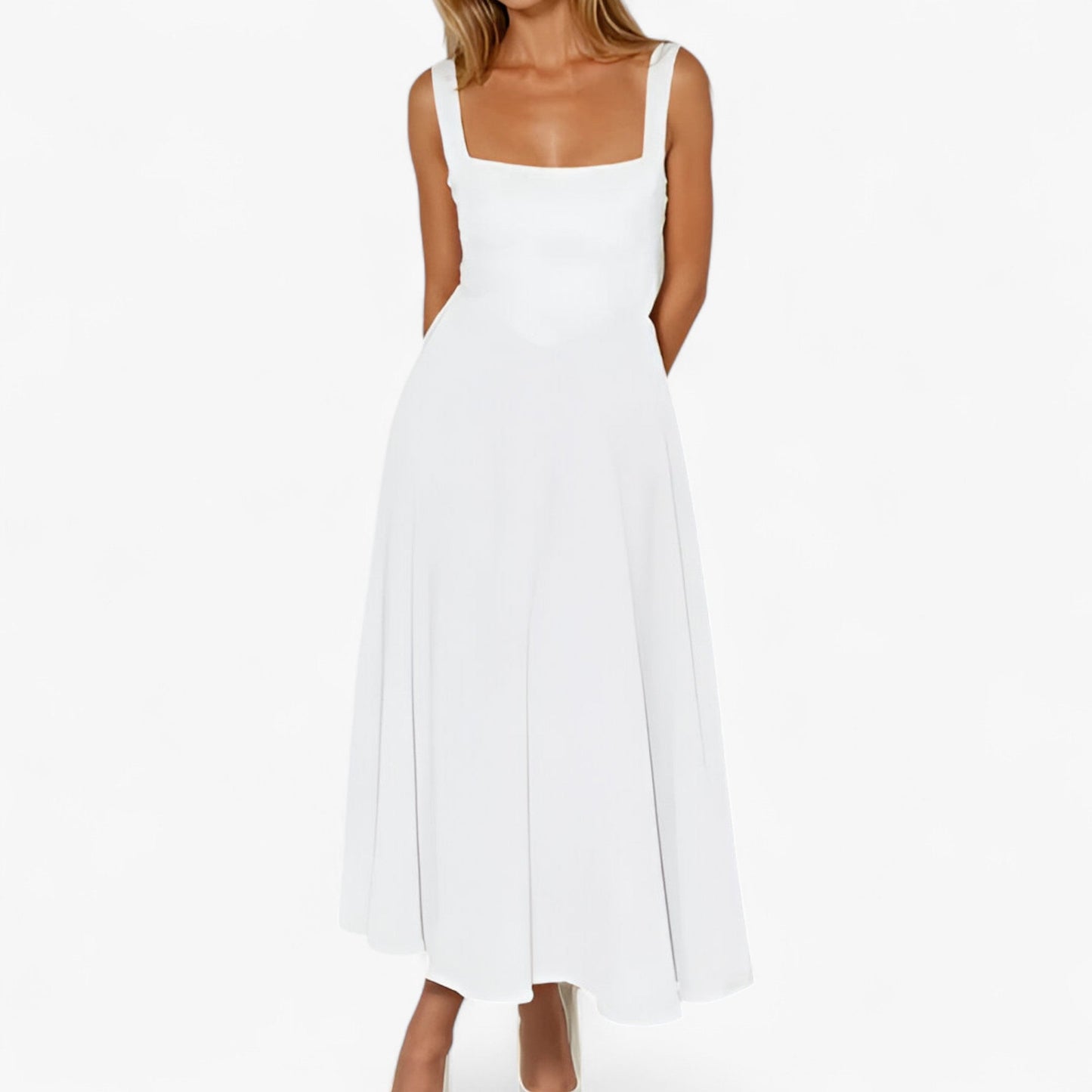 Lilou | Elegantes Midikleid