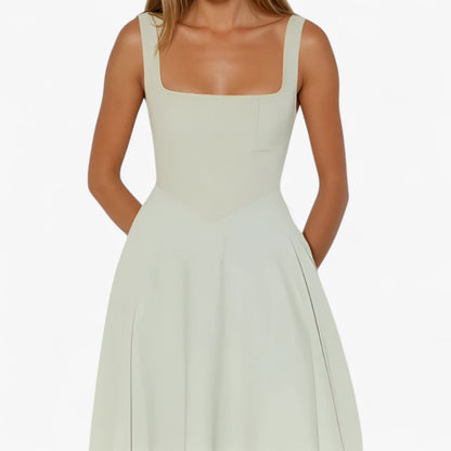 Lilou | Elegantes Midikleid