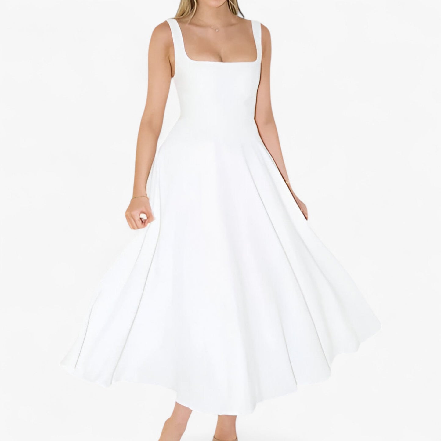 Lilou | Elegantes Midikleid