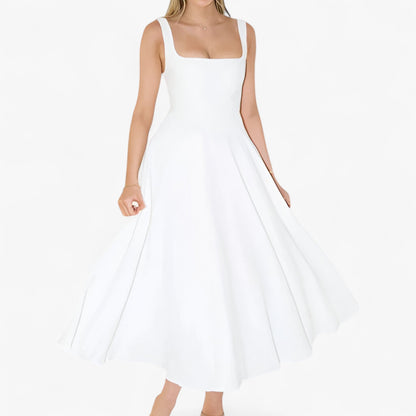 Lilou | Elegantes Midikleid