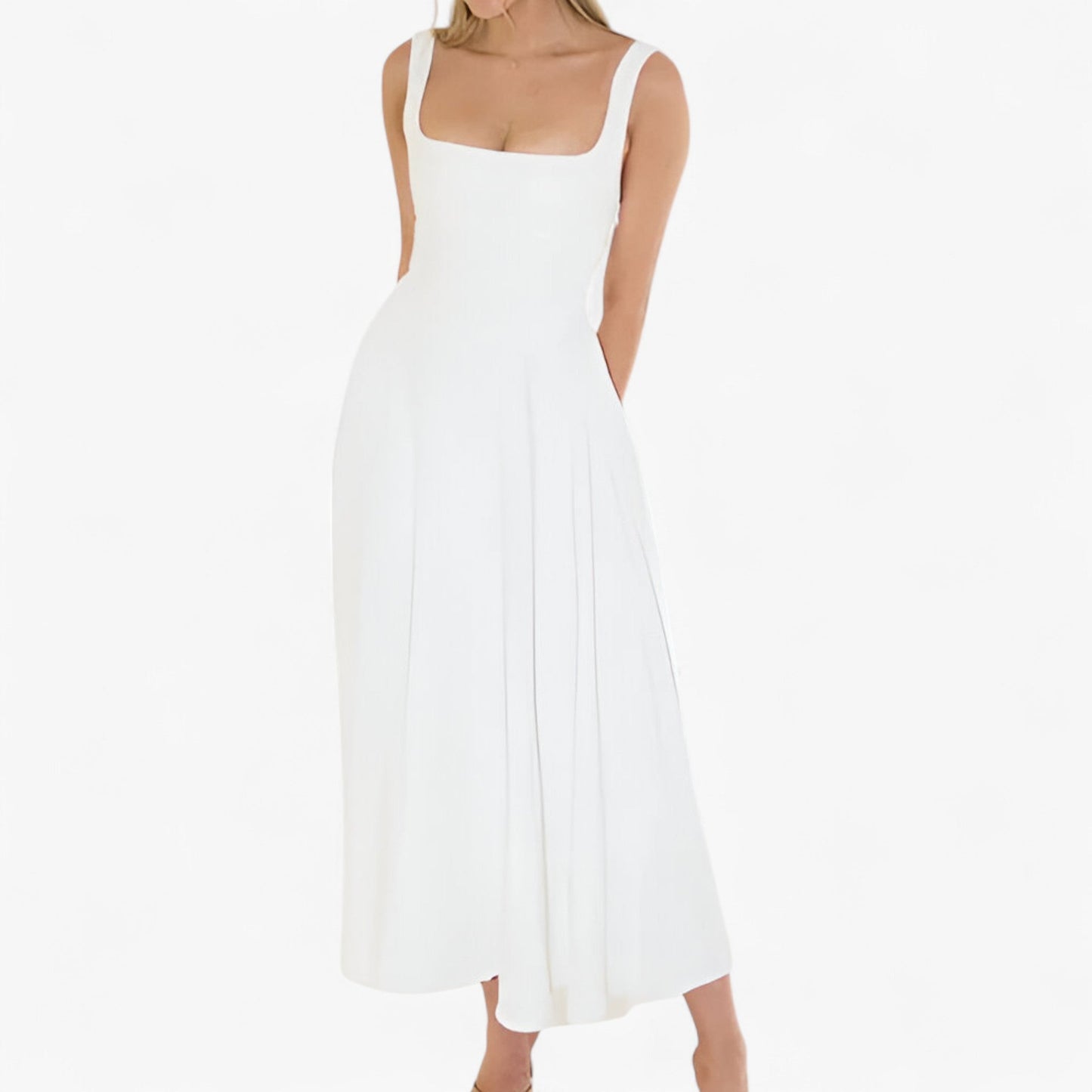 Lilou | Elegantes Midikleid