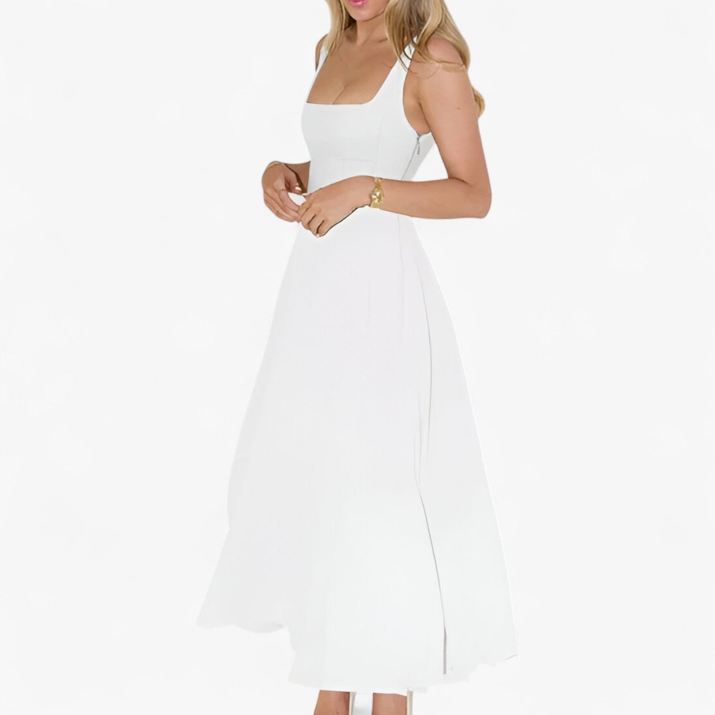 Lilou | Elegantes Midikleid