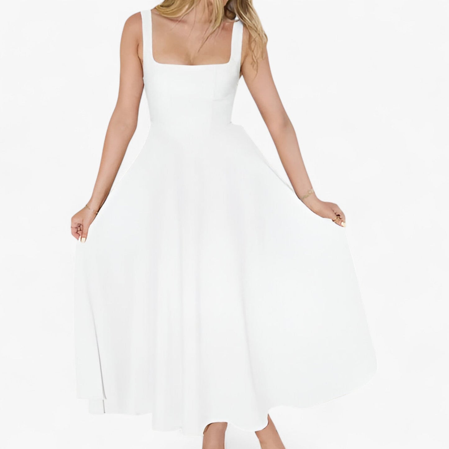 Lilou | Elegantes Midikleid