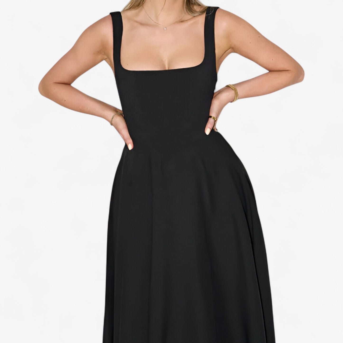 Lilou | Elegantes Midikleid