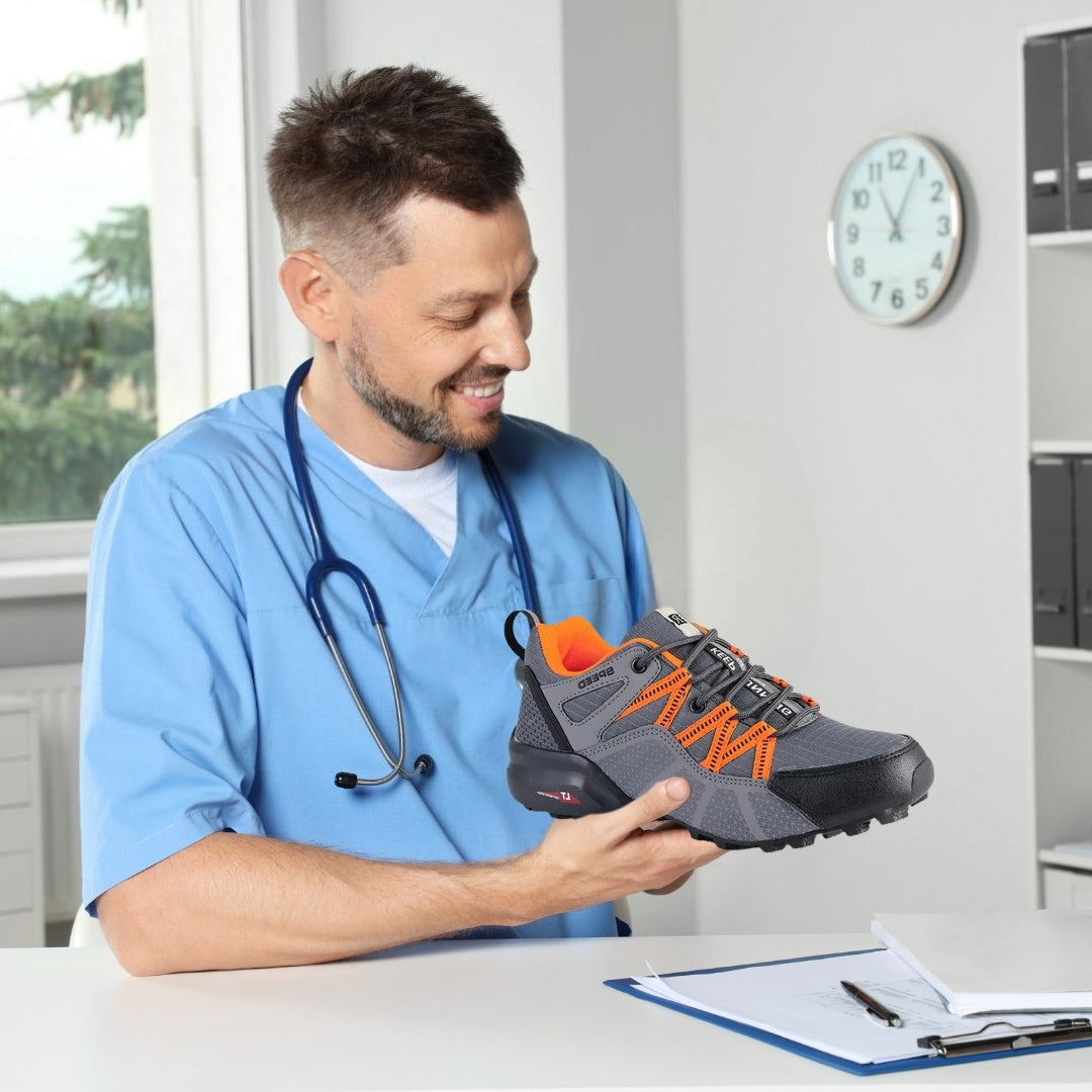 OrthoBalance - Orthopädische schmerzlindernde Wanderschuhe