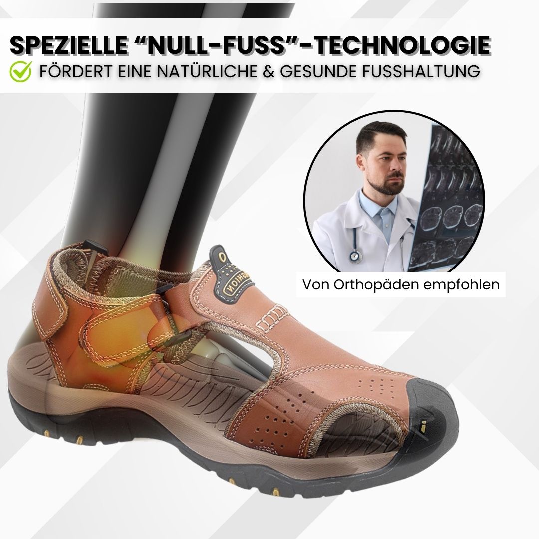 OrthoSun - ergonomische Schmerzlinderungs-Sandalen für Männer
