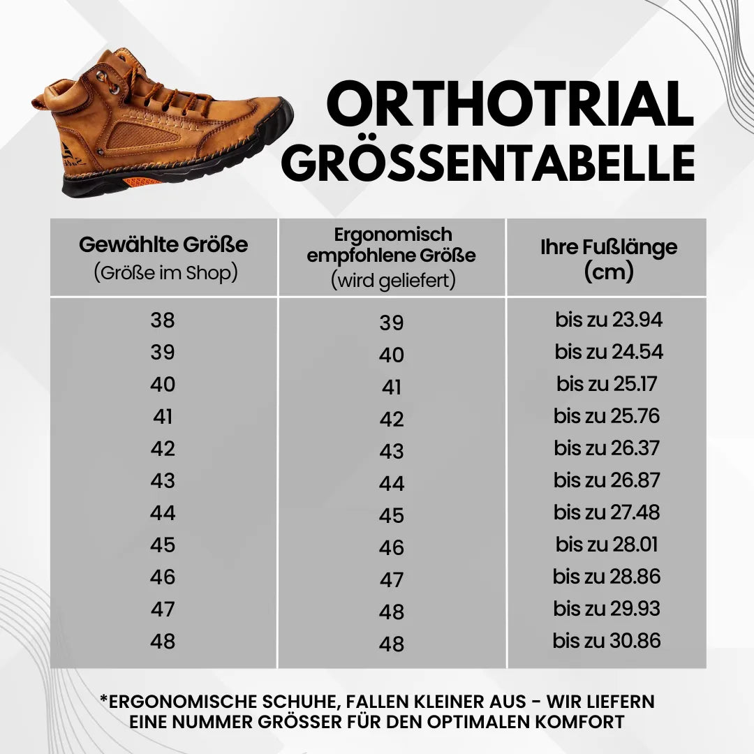 OrthoTrial - Ergonomischer & wasserdichter Schuh zur Schmerzlinderung