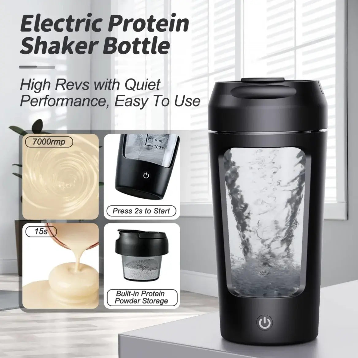 MixMaster Pro™ Protein Shaker für eine perfekte Mischung!