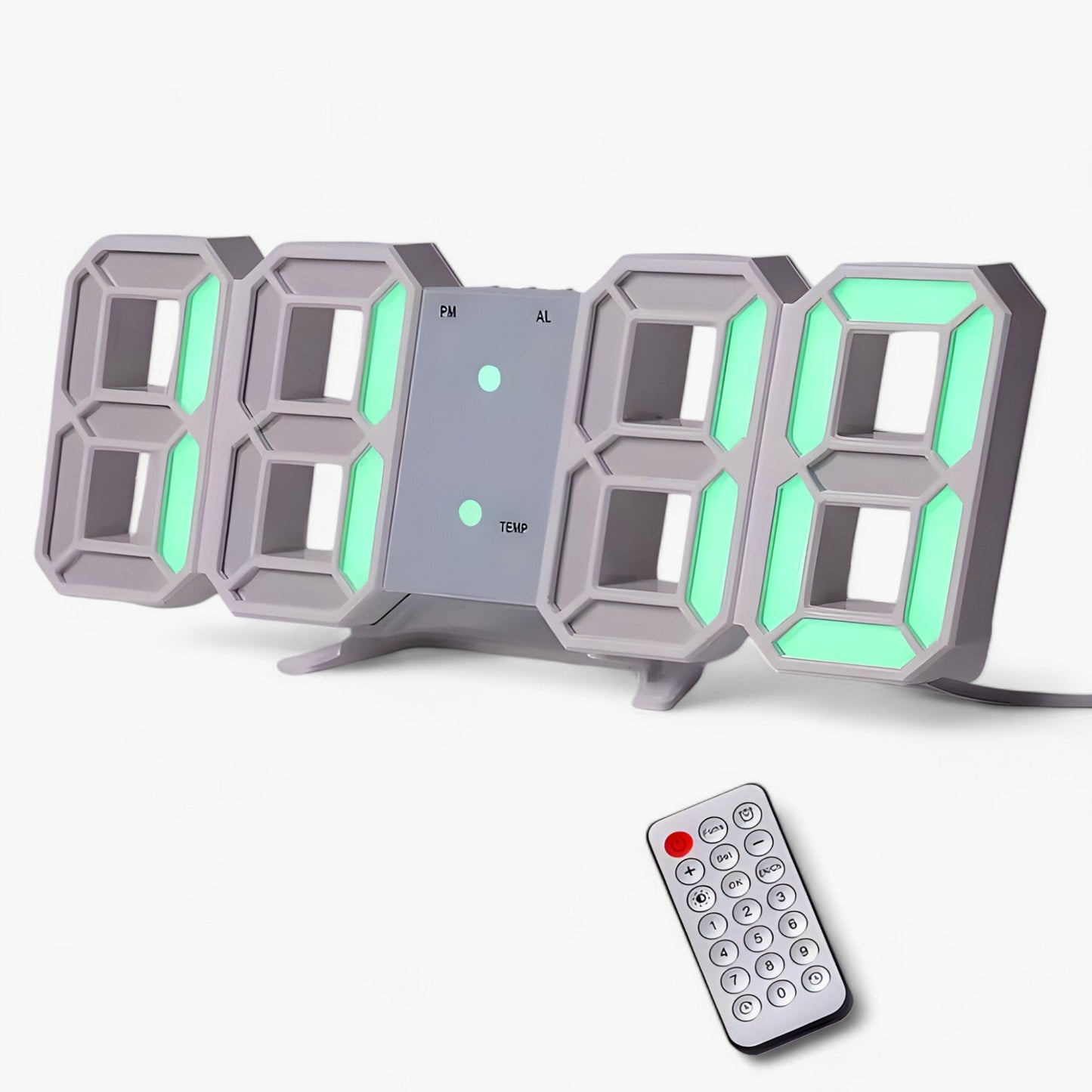 NordiClock | Wecker und digitale Uhr - Multifunktionale elektronische Anzeige