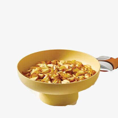 Eleganter runder Obstkorb | Stilvolle und stabile Aufbewahrung für Ihre frischen Lieblingsstücke