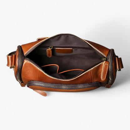 Benjamin | Vintage Schultertasche - Elegant und Mehrfach compartmented