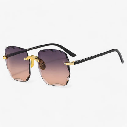 Kamila | Stilvolle randlose Sonnenbrille mit UV-Schutz