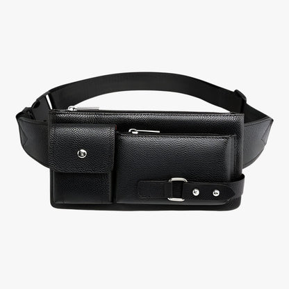 Azriel | Multifunktionale Leder Bauchtasche