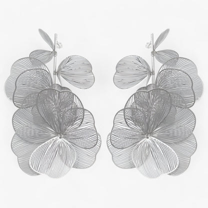 Zoë | Vintage-Blumen-Ohrringe – Elegant und Einzigartig