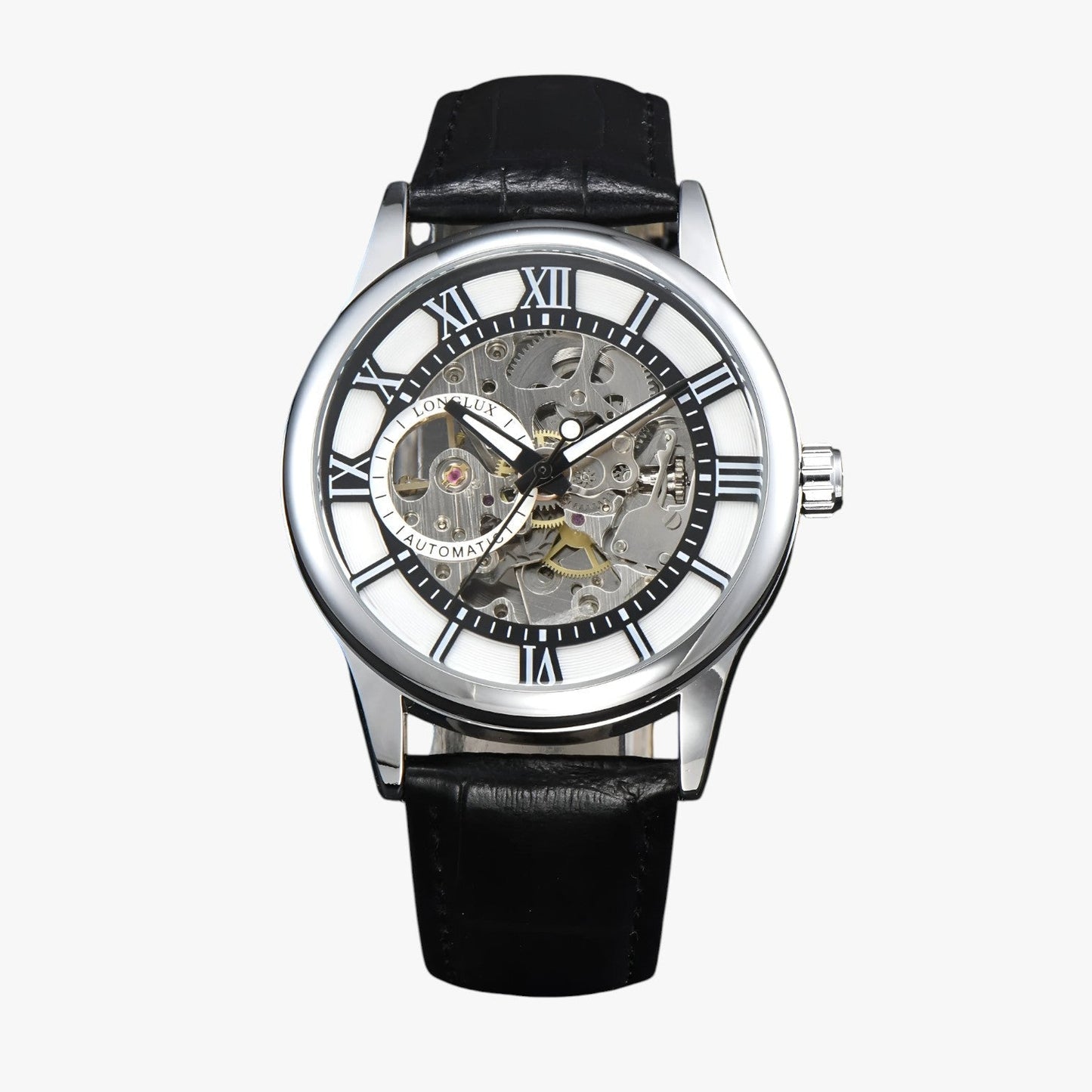 Robert | Elegante wasserdichtes Armbanduhr aus Leder