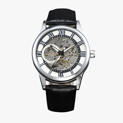 Robert | Elegante wasserdichtes Armbanduhr aus Leder