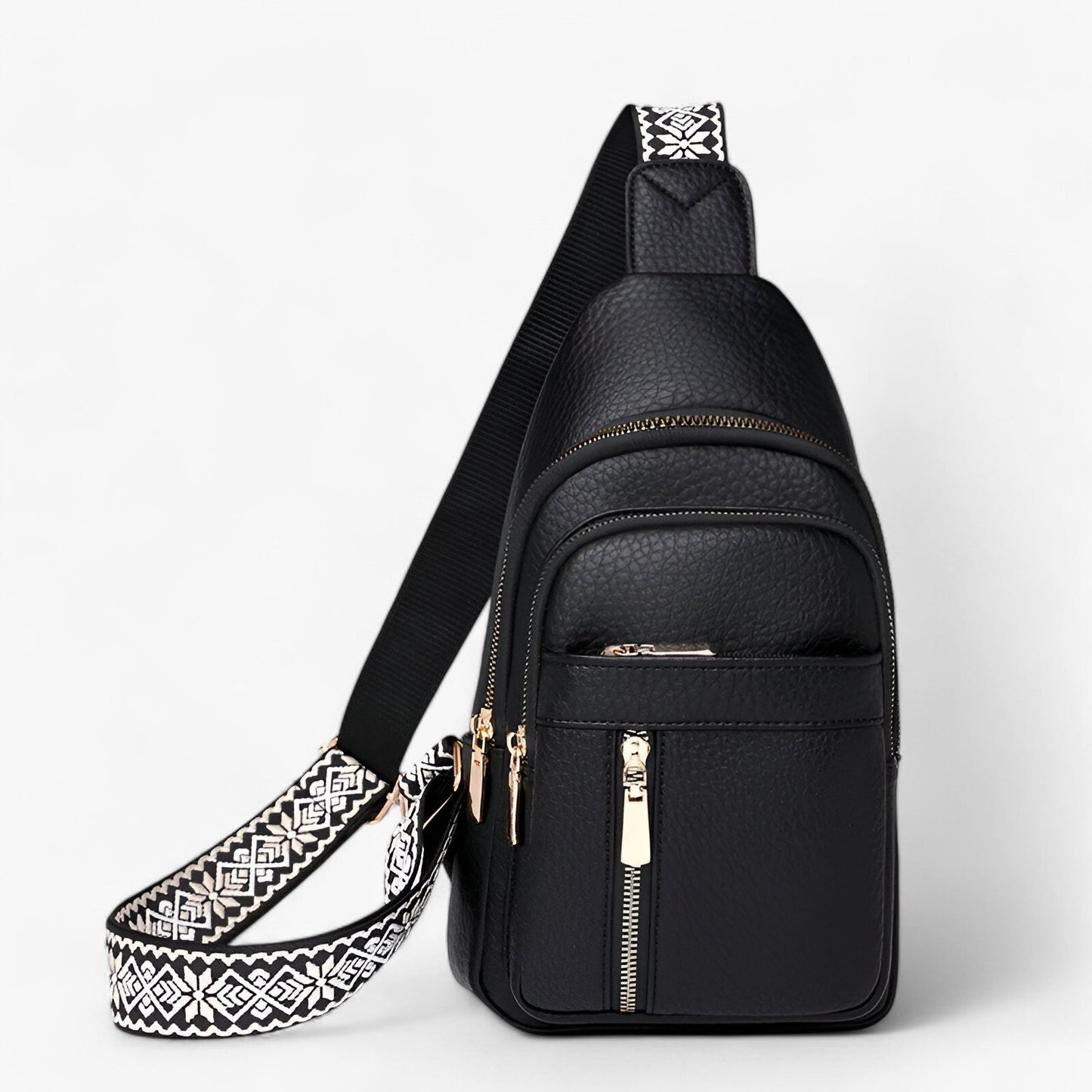 Moderne PU-Leder Brusttasche – Elegant & Vielseitig