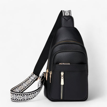 Moderne PU-Leder Brusttasche – Elegant & Vielseitig